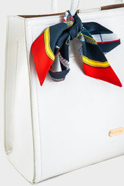 Premium Silk Bag Scarf BF0002-Navy