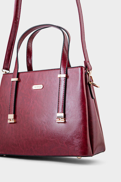 Top Handle Hand Bags BH0070-Red