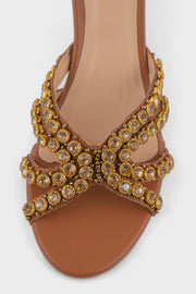 Party Wear Slip On IP0114-Brown