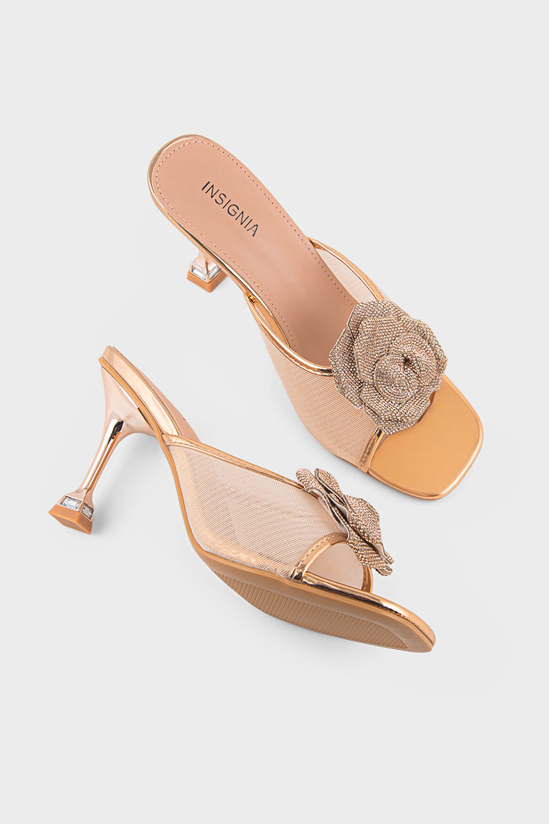 Party Wear Slip On IP0084-Champagne
