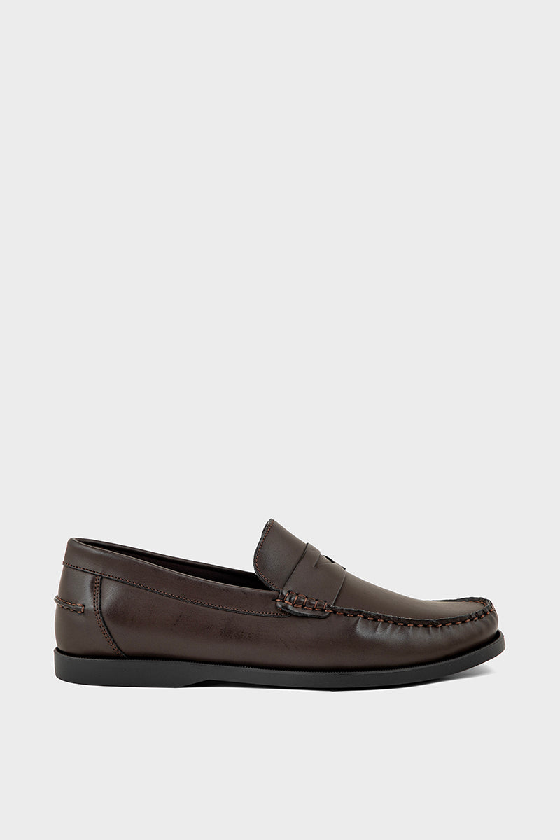 Men Casual Loafers MC7000-Coffee