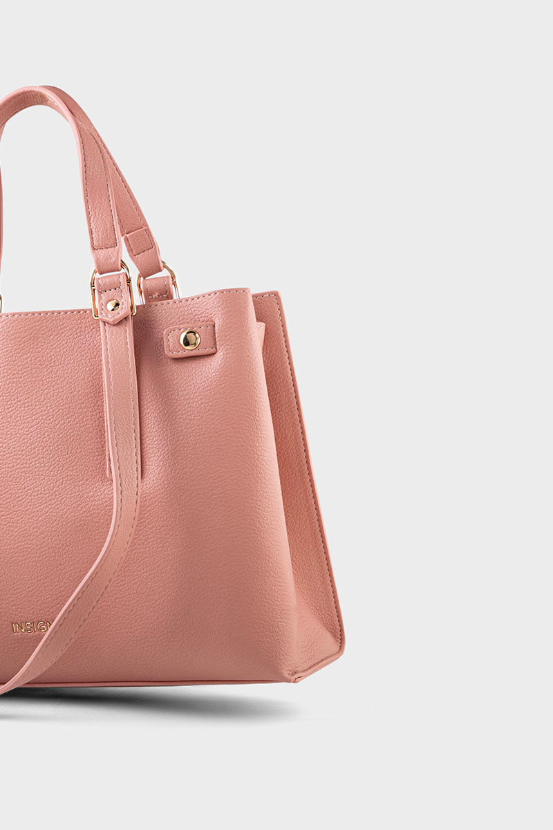 Tote Hand Bags BS2201-Tea Pink