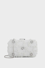 Party Wear Clutch BK4104-Ivory
