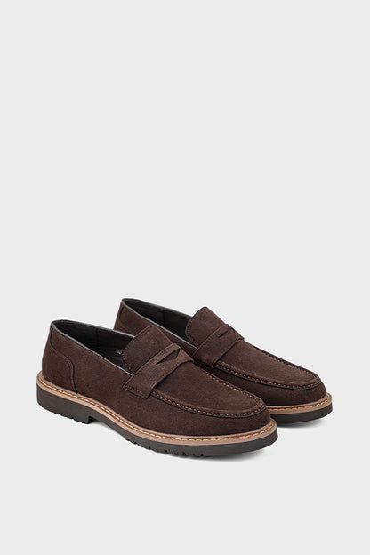 Men Formal Loafers MF7067-Coffee