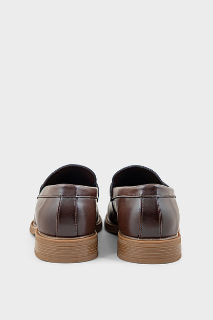 Men Formal Loafers MF7055-Coffee