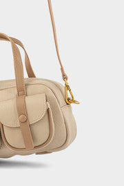Saddle Shoulder Bags BH0082-Beige