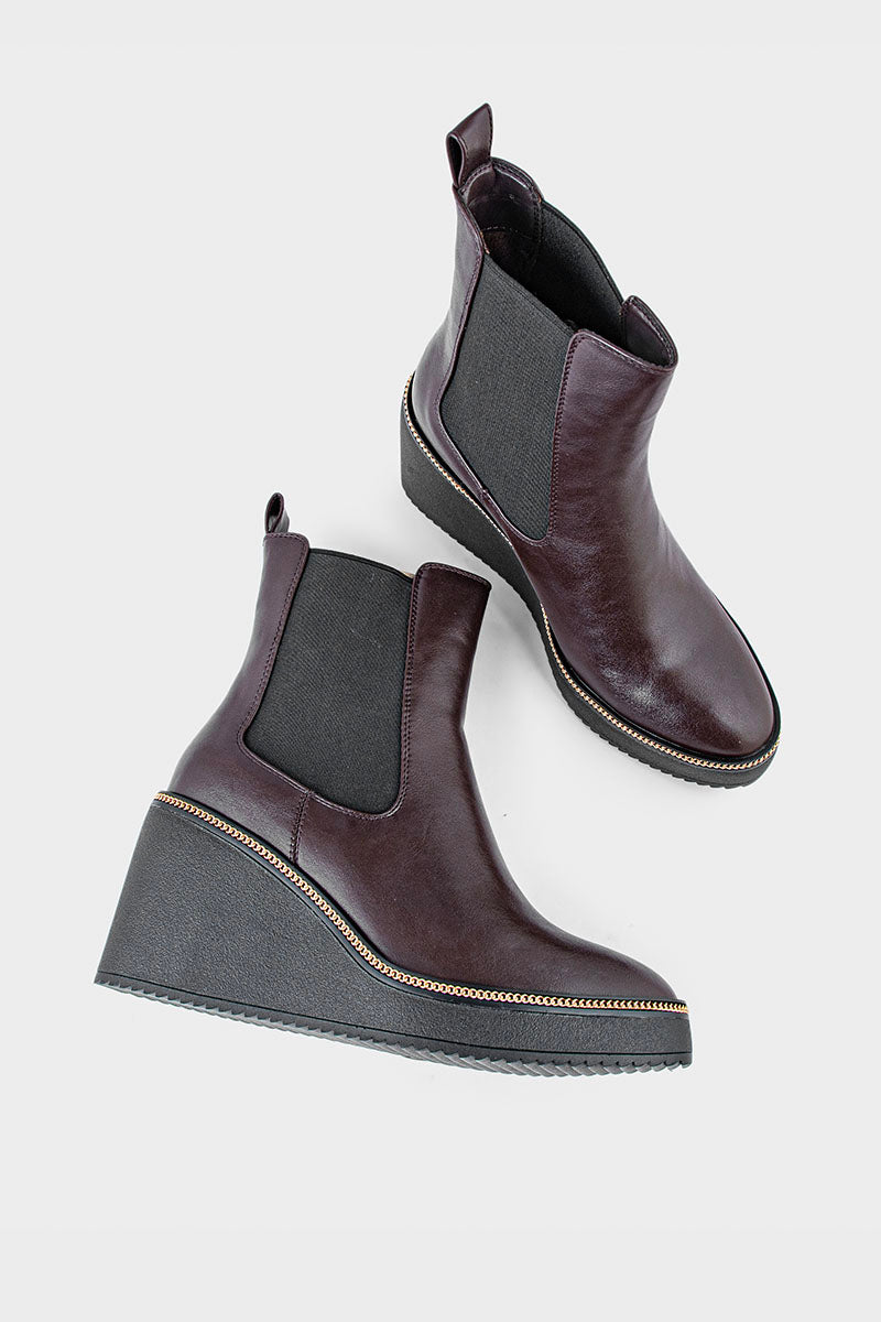 Formal Boots IF8007-Coffee