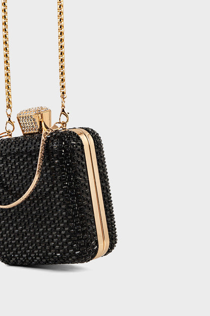 Party Wear Clutch BK4072-Black