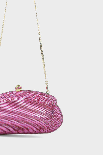 Party Wear Clutch BK4058-Fuchsia