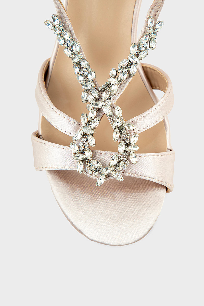 Party Wear Sandal IP2084-Champagne