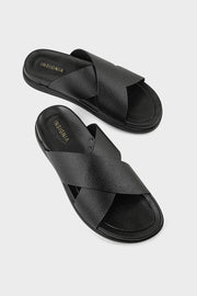 Men Casual Slip On MO1019-Black