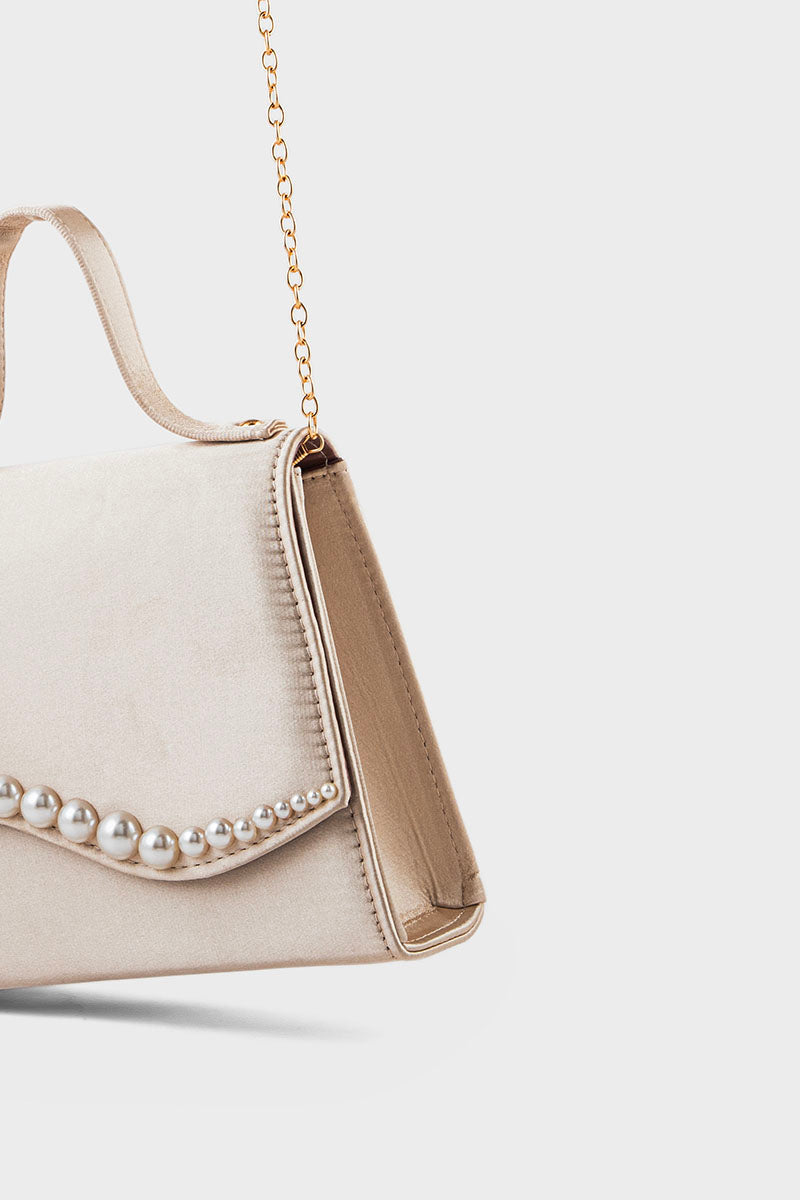 Satchel Shoulder Bags BH0158-Beige