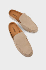 Men Casual Back Open Moccs MC6503-Beige