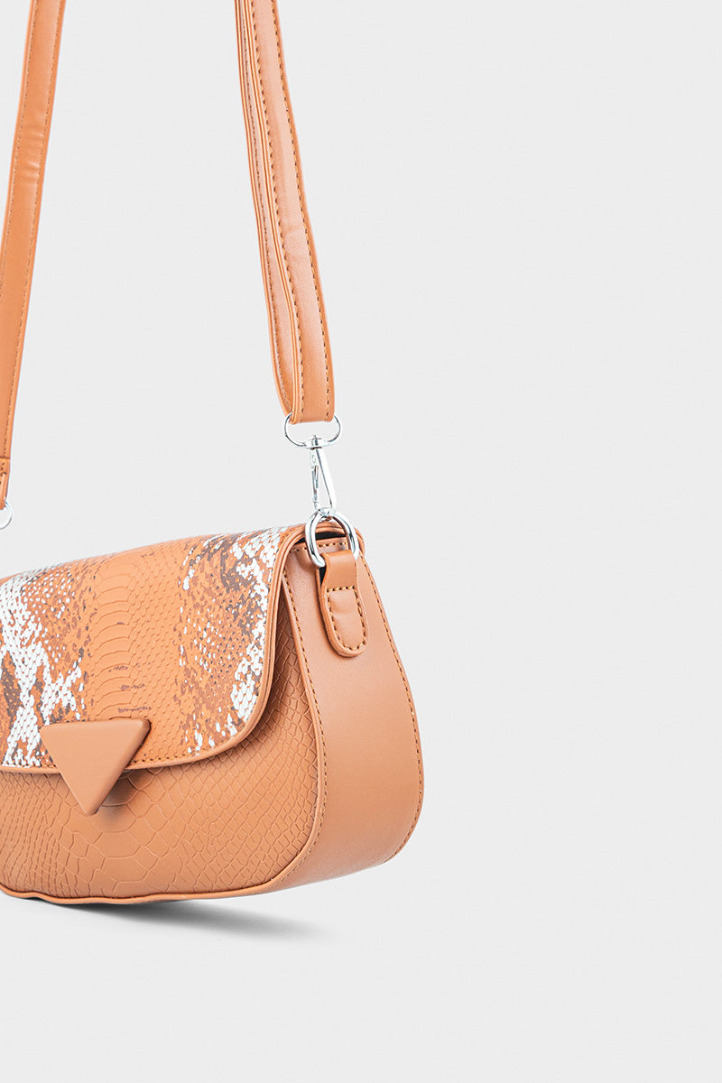 Flap Shoulder Bags BS2130-Tan
