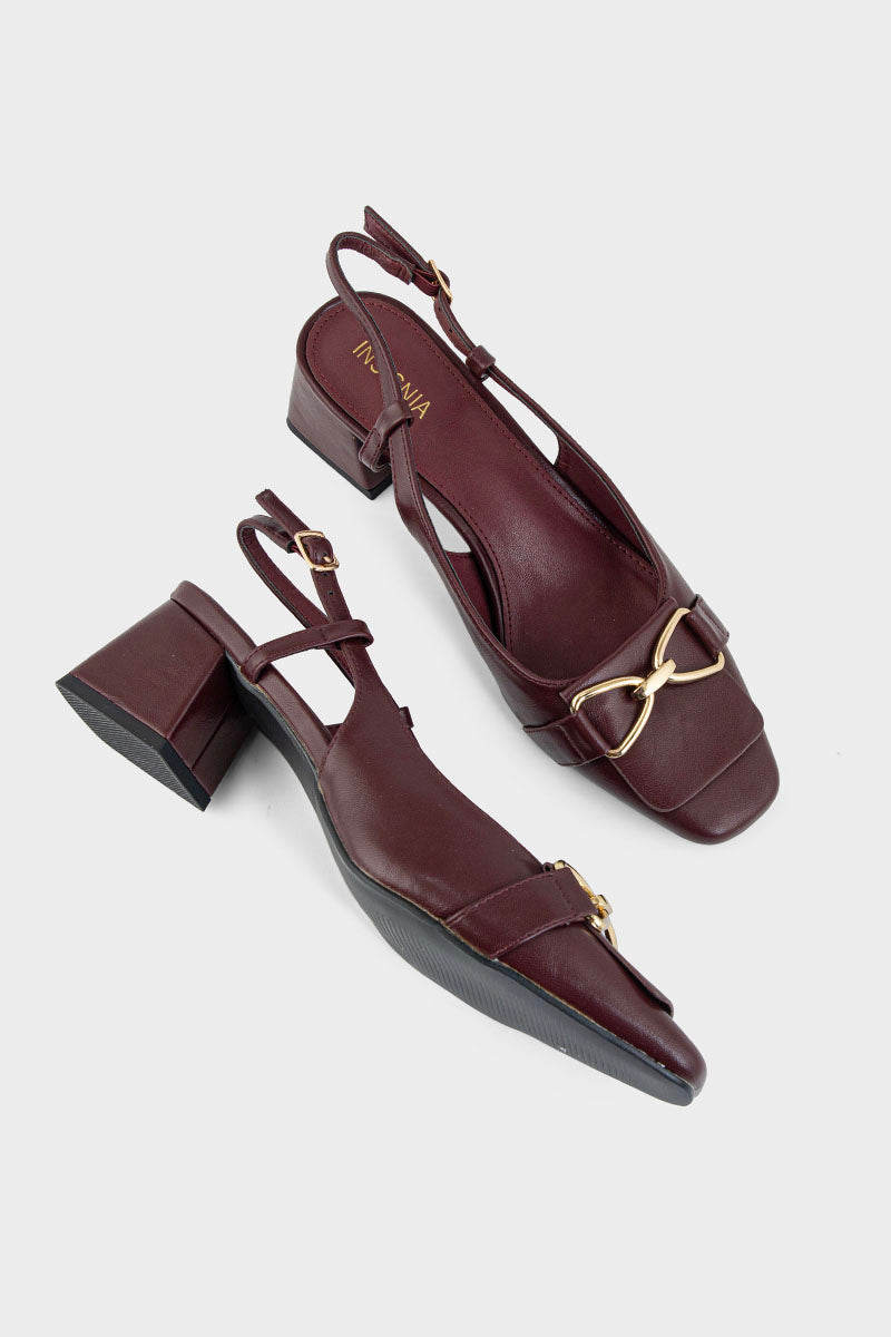 Formal Sling Back IF4041-Maroon