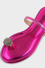 Formal Slip On IF0254-Fuchsia