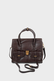 Satchel Shoulder Bags BH0226-Brown