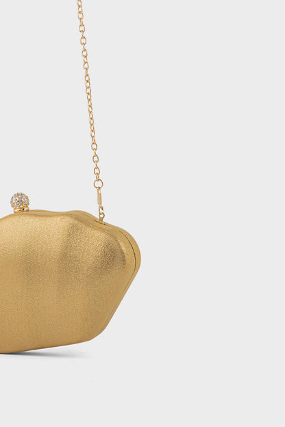 Party Wear Clutch BK4106-Gold