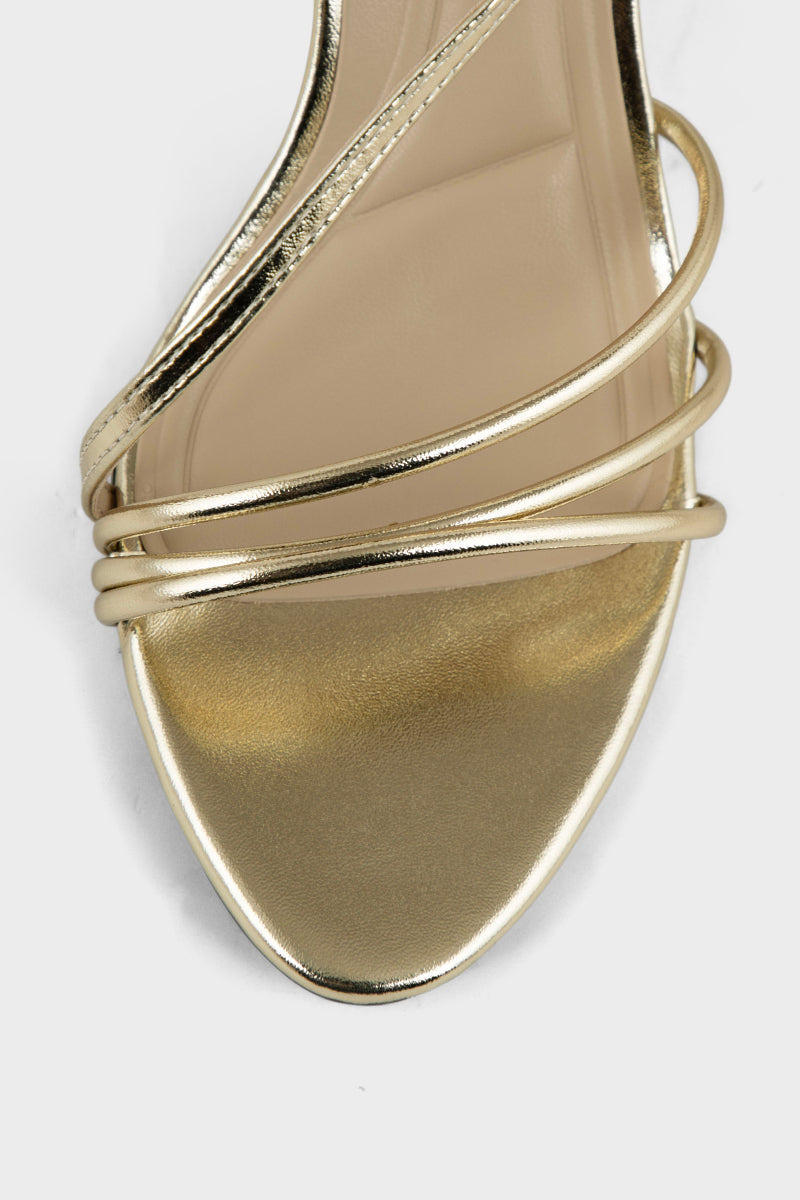 Party Wear Sandal IP2078-Gold