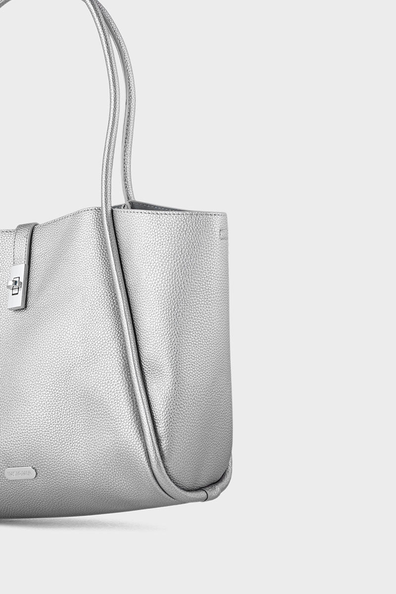 Tote Hand Bags BS2070-Silver