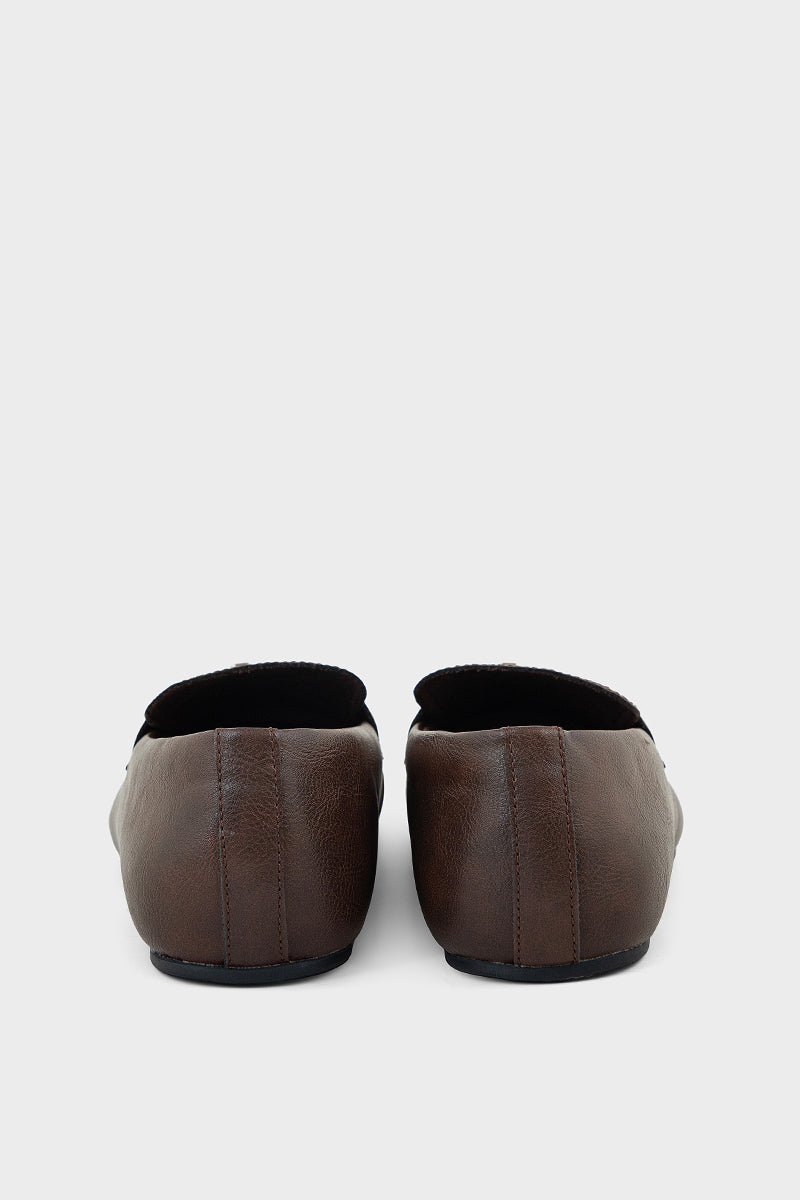 Men Formal Loafers MF7068-Brown