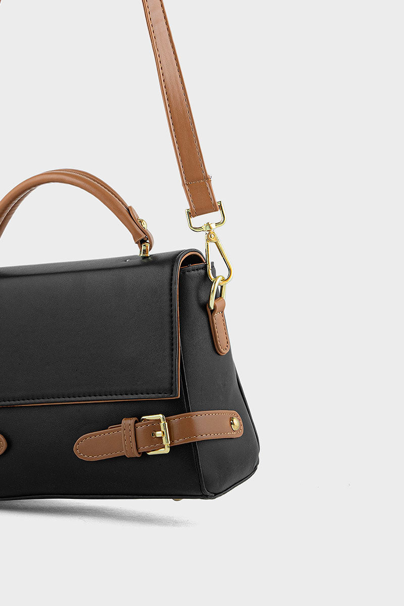 Top Handle Hand Bags BH0081-Black