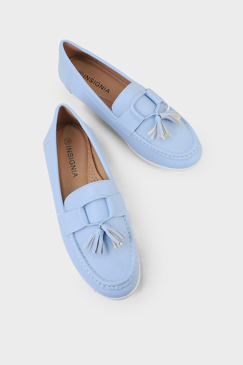 Casual Moccasin I41457-Ice Blue