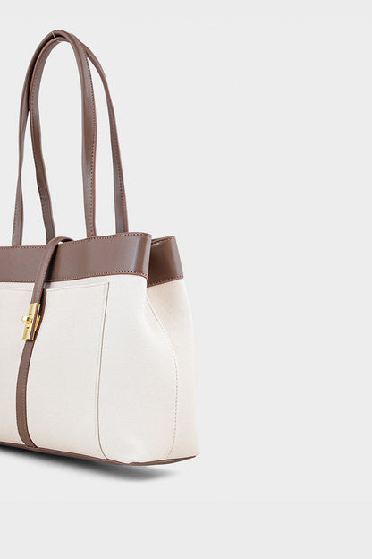 Tote Hand Bags BS2128-Brown