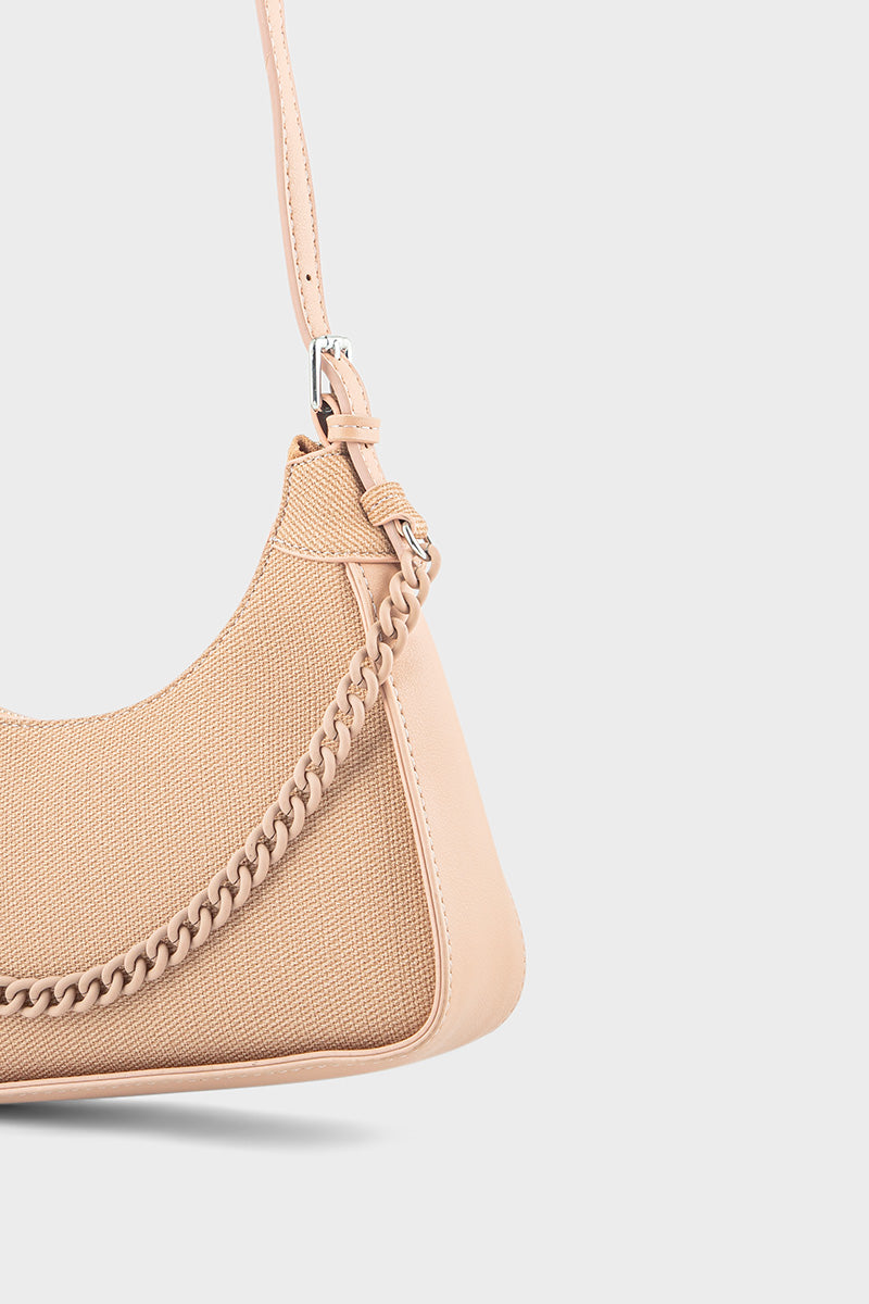 Hobo Hand Bags BH0101-Beige