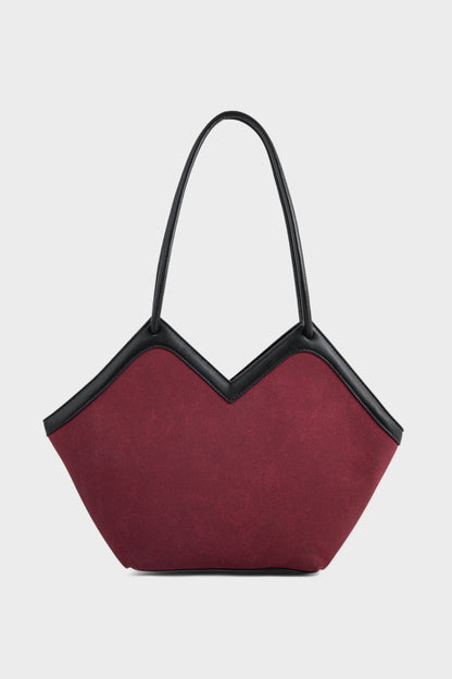 Tote Hand Bags BS2323-Maroon