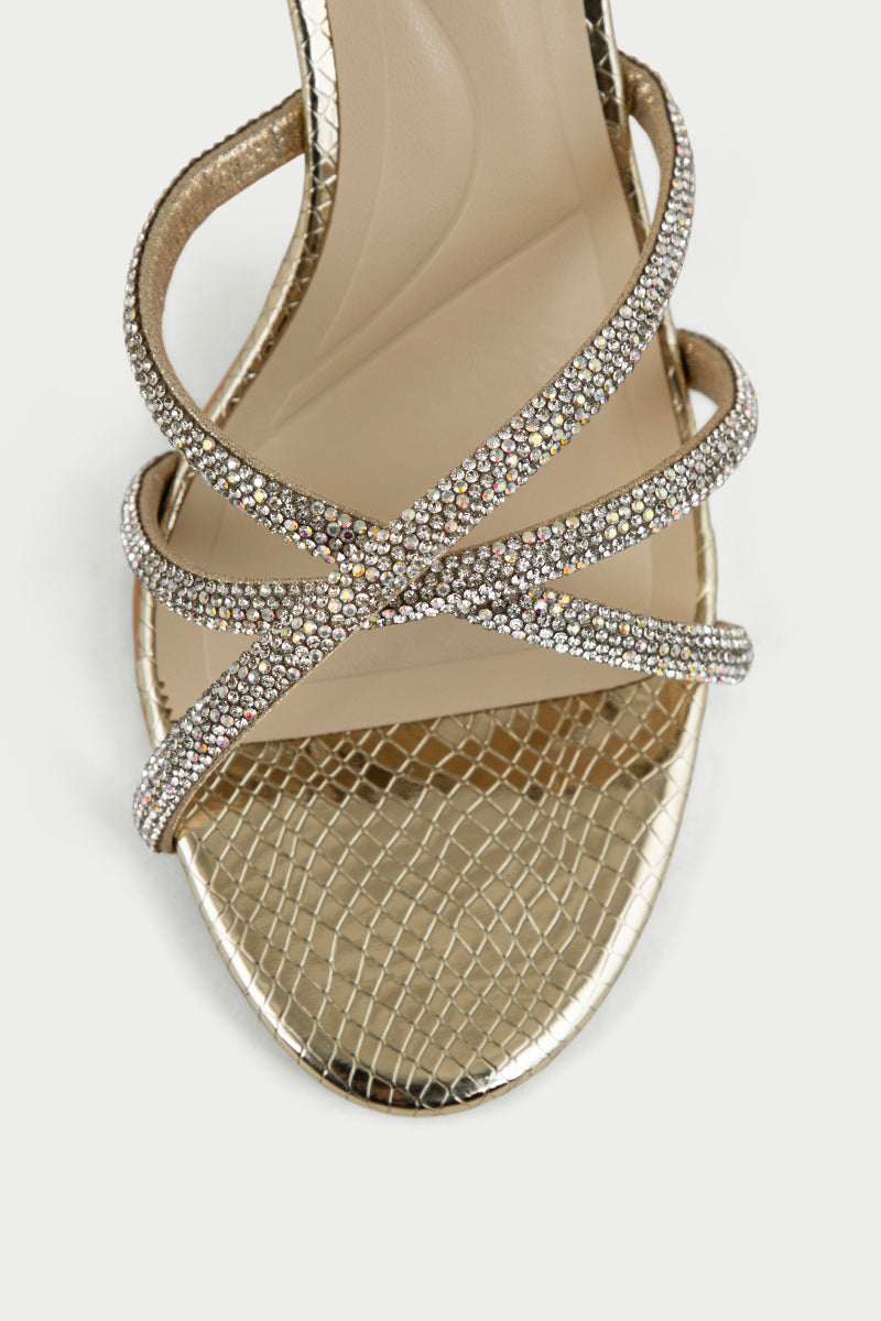 Party Wear Slip On IP0125-Gold