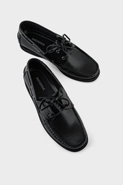 Men Casual Driving Mocs MC4026-Black