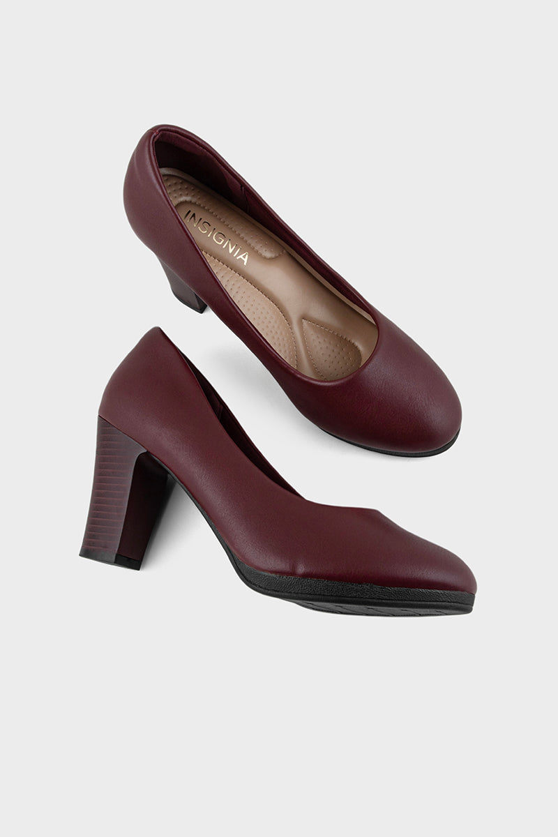 Formal Court Shoes IF5043-Maroon