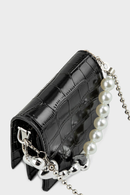 Top Handle Hand Bags BK4202-Black