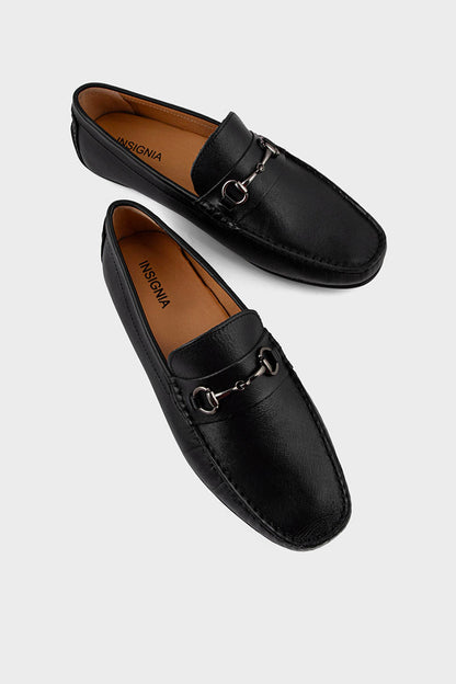 Men Casual Driving Mocs MC4035-Black