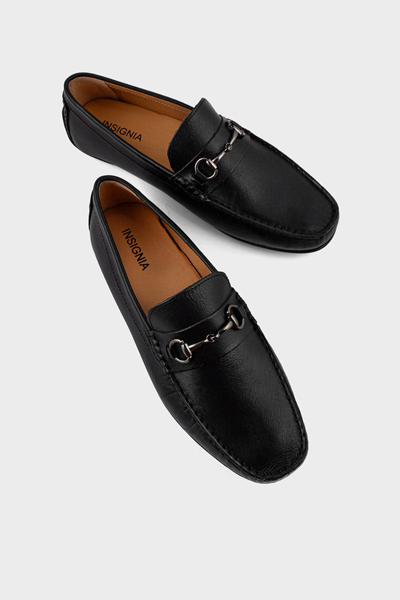 Men Casual Driving Mocs MC4035-Black