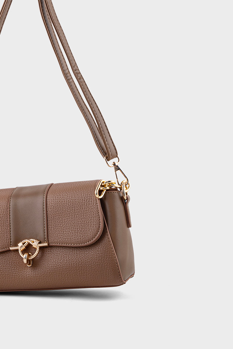 Formal Shoulder Bags BS2171-Tan