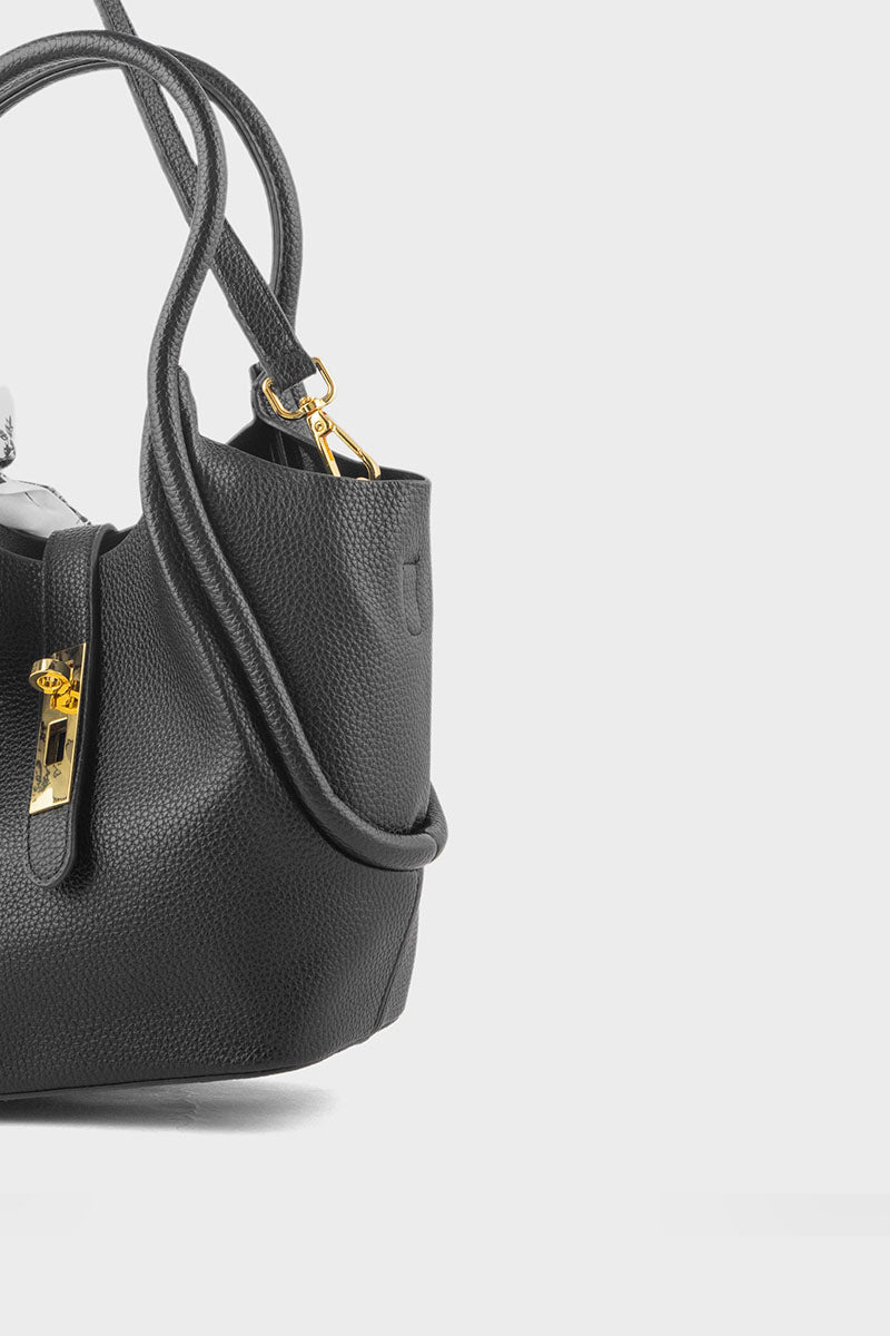 Tote Hand Bags BS2214-Black