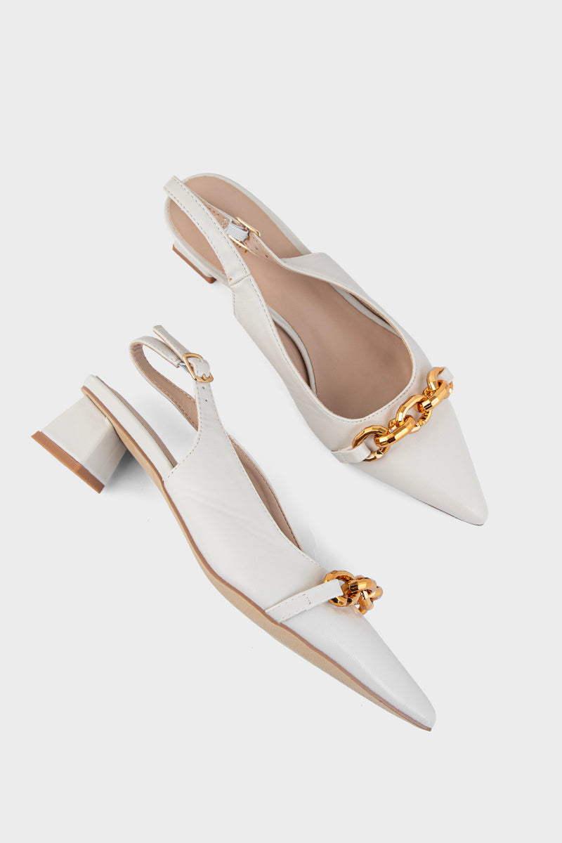 Formal Sling Back IF4040-Off White