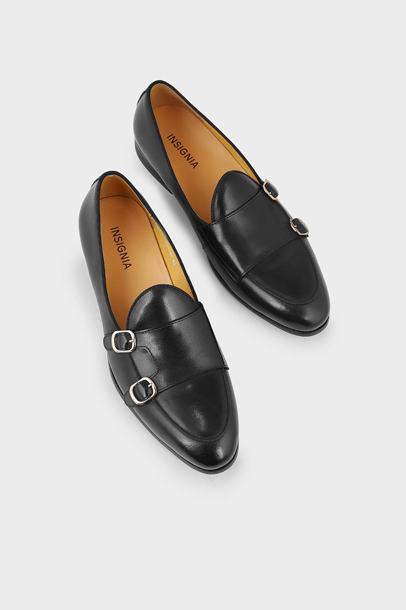 Men Formal Loafers M38107-Black