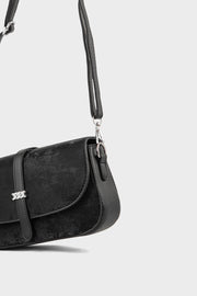 Flap Shoulder Bags BS2133-Black