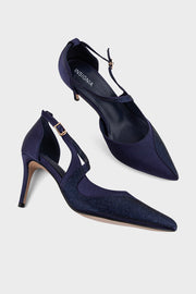 Party Wear Court Shoes IP5020-Navy
