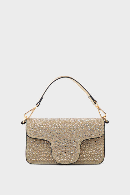 Party Wear Clutch BK4171-Gold