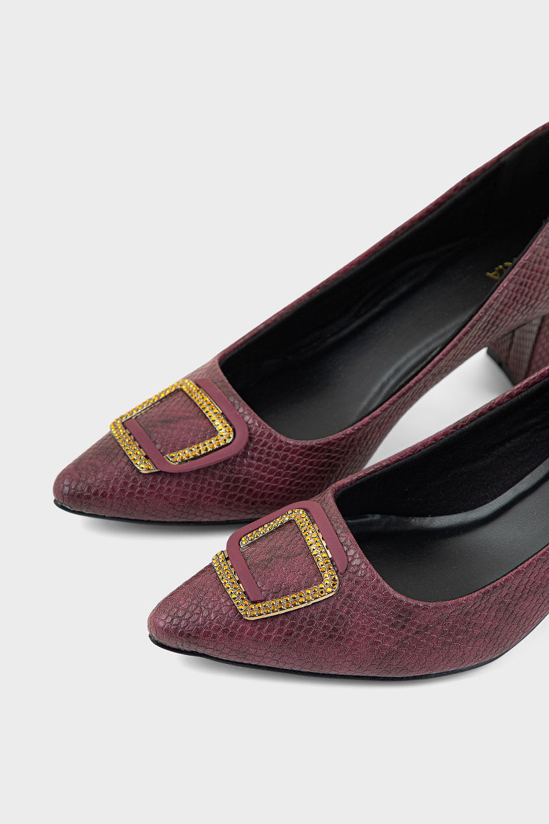 Formal Court Shoes IF5090-Maroon