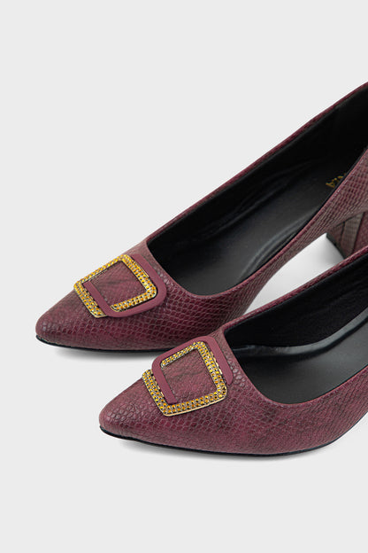 Formal Court Shoes IF5090-Maroon