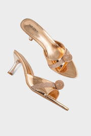 Party Wear Slip On IP0090-Champagne