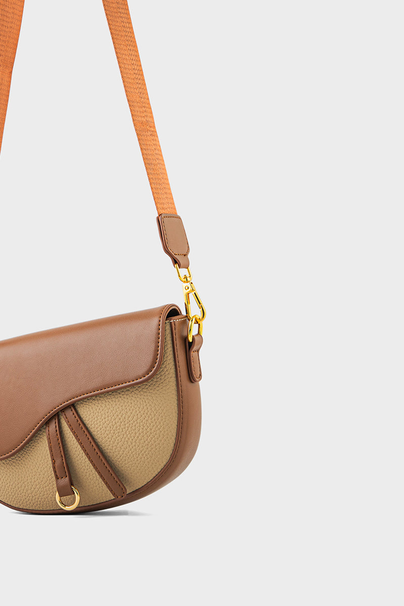 Cross Shoulder Bags BS2205-Tan