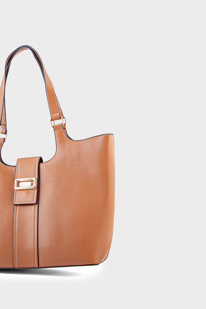 Tote Hand Bags BS2047-Tan