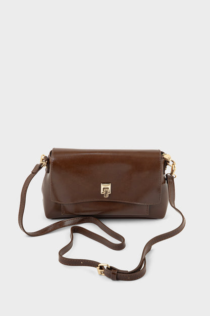 Cross Shoulder Bags BS2348-Brown