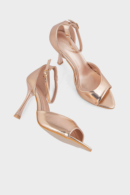 Party Wear Sandal IP2028-Dull Gold